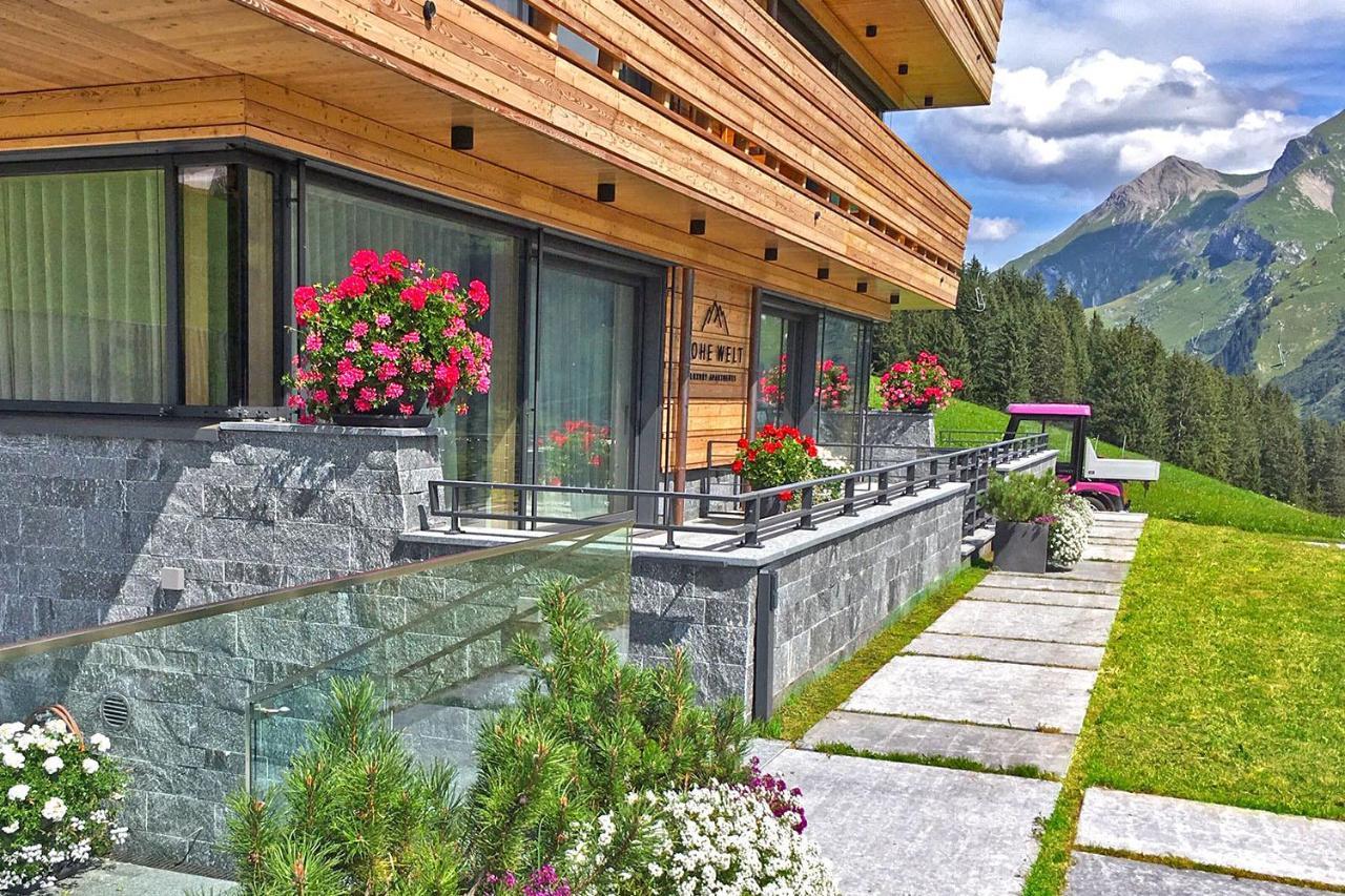 Chalet Hohe Welt - Luxury Apartments レッヒ エクステリア 写真