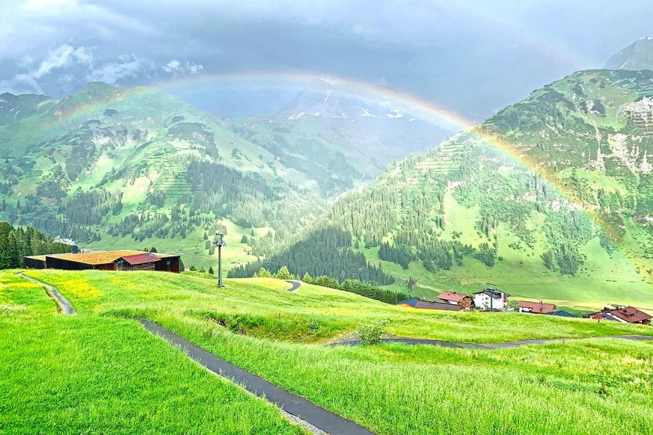 Chalet Hohe Welt - Luxury Apartments レッヒ エクステリア 写真