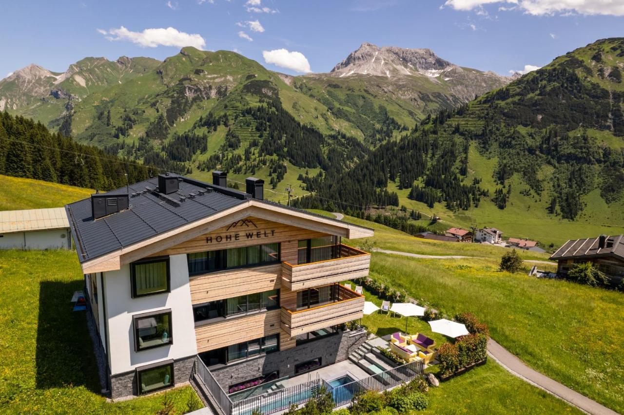 Chalet Hohe Welt - Luxury Apartments レッヒ エクステリア 写真