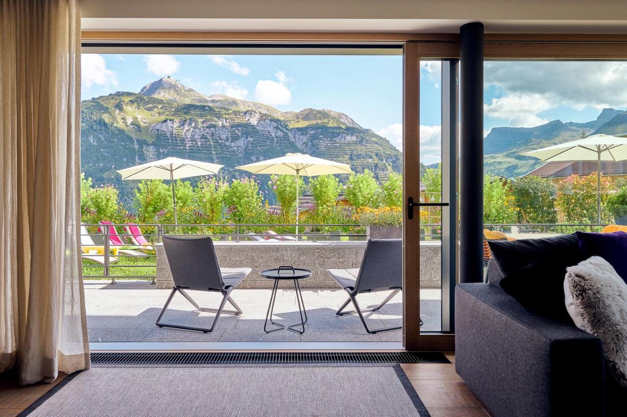 Chalet Hohe Welt - Luxury Apartments レッヒ エクステリア 写真