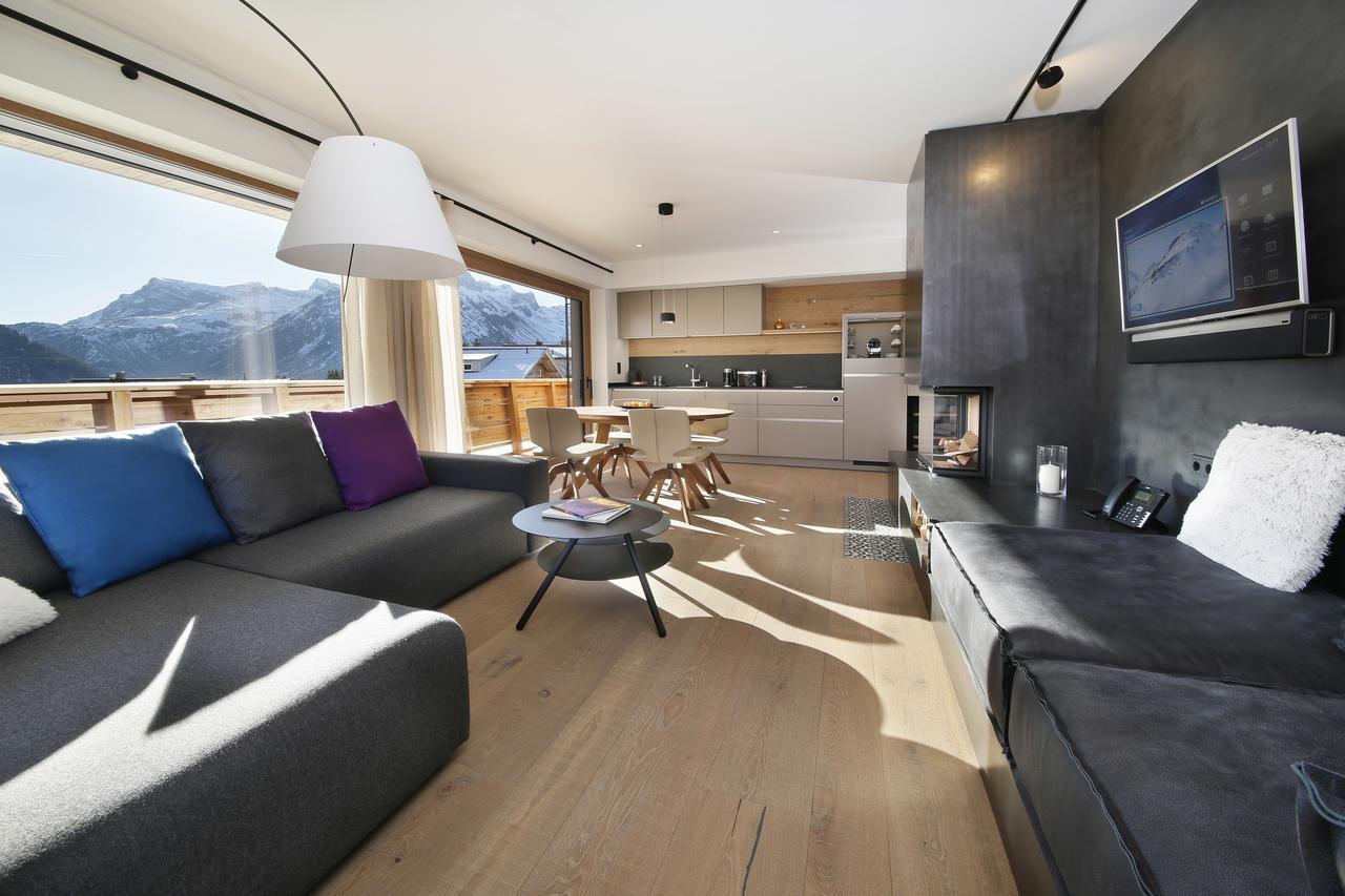 Chalet Hohe Welt - Luxury Apartments レッヒ エクステリア 写真