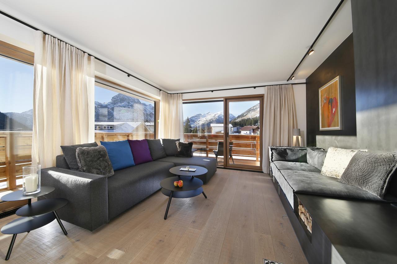 Chalet Hohe Welt - Luxury Apartments レッヒ エクステリア 写真