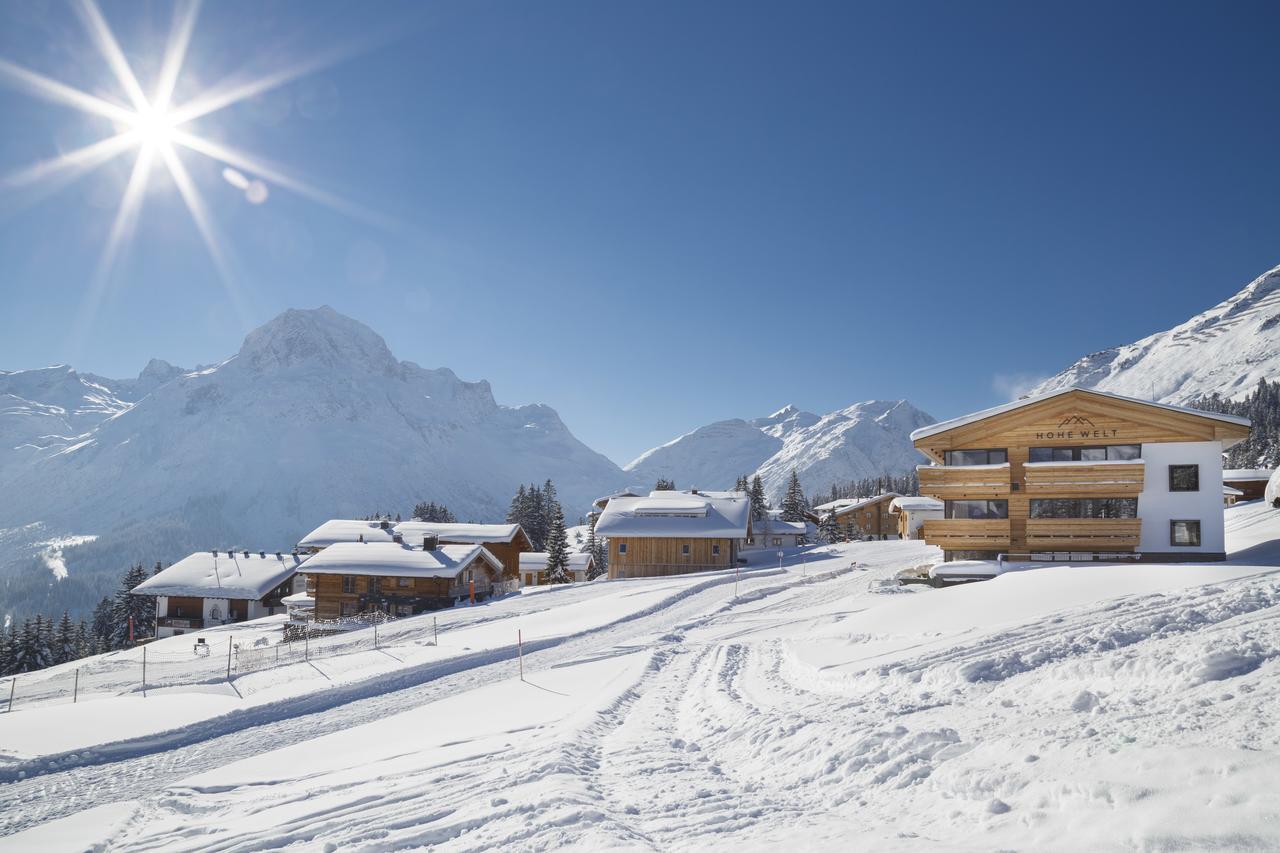 Chalet Hohe Welt - Luxury Apartments レッヒ エクステリア 写真