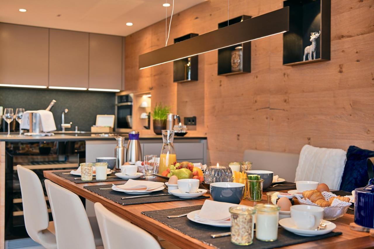 Chalet Hohe Welt - Luxury Apartments レッヒ エクステリア 写真